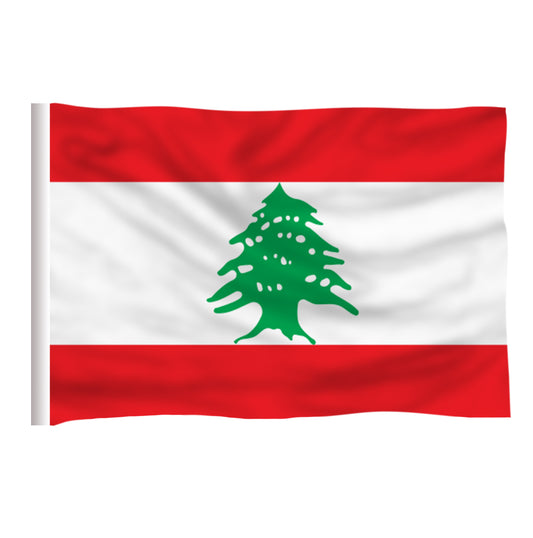 90*150 Lebanese flag