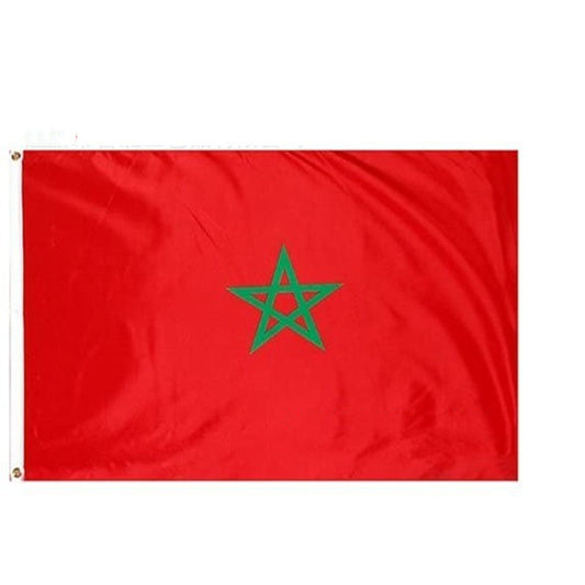 90 150cm Morocco Flag Polyester Banner