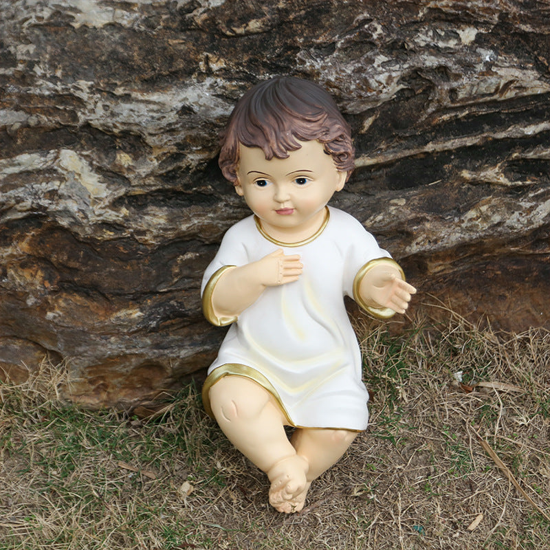 Religious Resin Ornaments Of The Holy Child Of Jesus