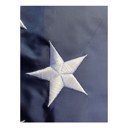 3x5 FT 210D Polyester American Flag, Embroidered Stars, Sewn Stripes, Brass Grommets US Flag Outdoor USA Flags