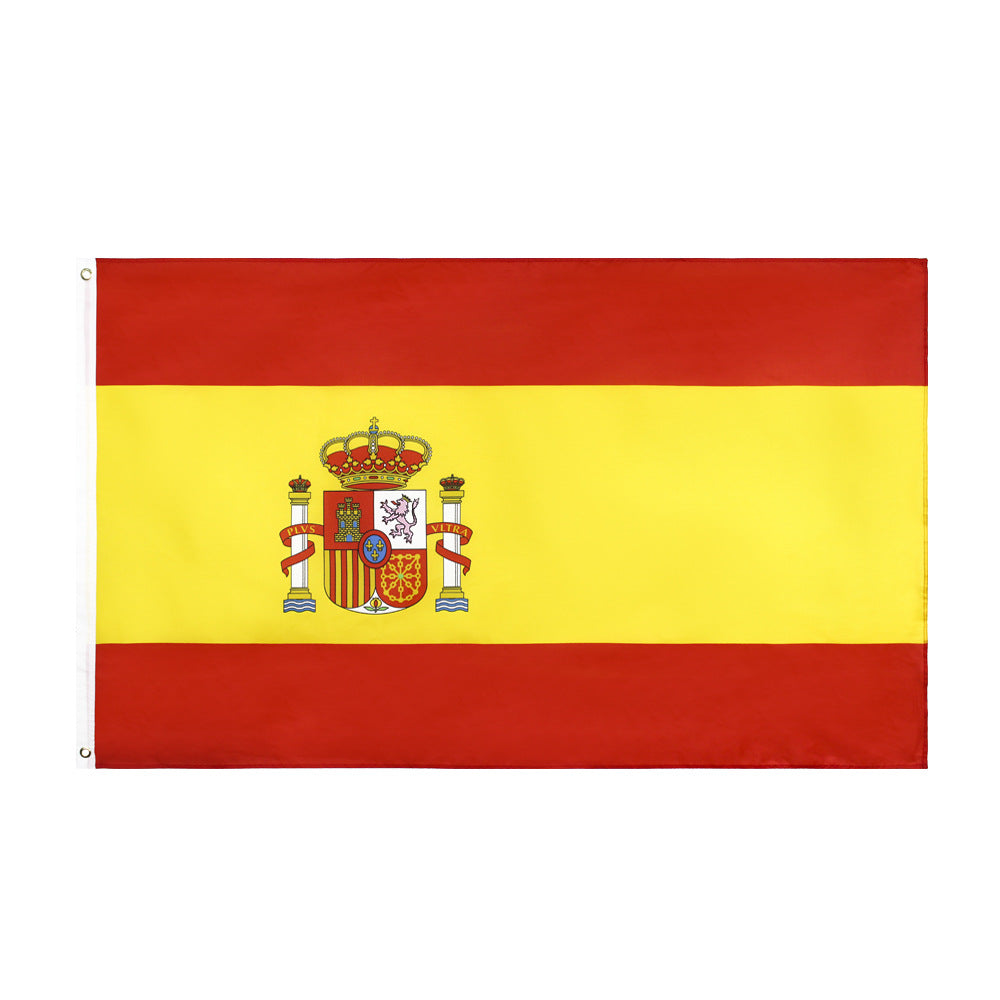 Polyester Spain flag