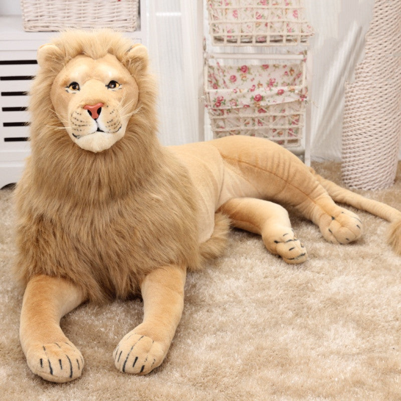 Simulation Big Lion Doll Plush Toy